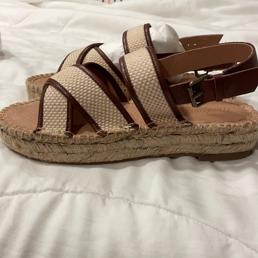 Madewell sandals, size 7, new in box, $60